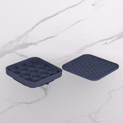 3-in-1 Honeycomb Slow Feeder & Lick Mat