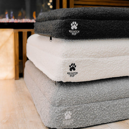 Wasatch Pup Memory Foam Orthopedic Dog Bed with Bolsters
