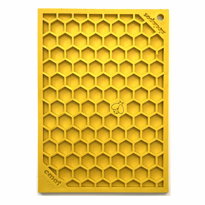 SodaPup Honeycomb eMat Lick Mat for Dogs & Cats – USA Made