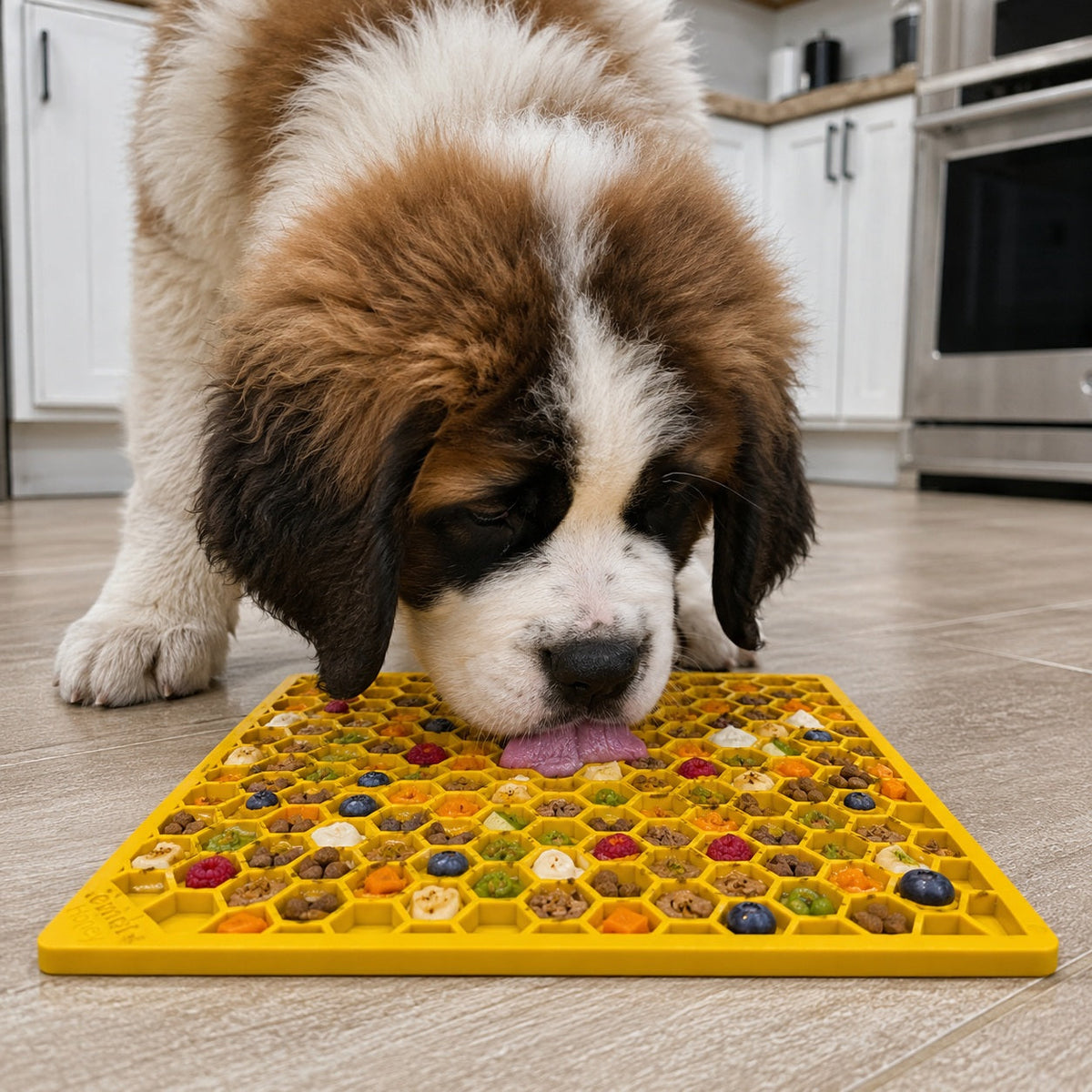 SodaPup Honeycomb eMat Lick Mat for Dogs & Cats – USA Made