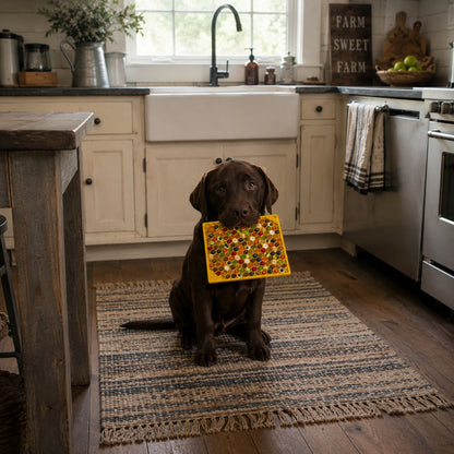 SodaPup Honeycomb eMat Lick Mat for Dogs & Cats – USA Made